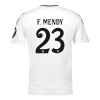 Officiële Voetbalshirt Real Madrid F. Mendy 23 Thuis 2024-25 - Heren